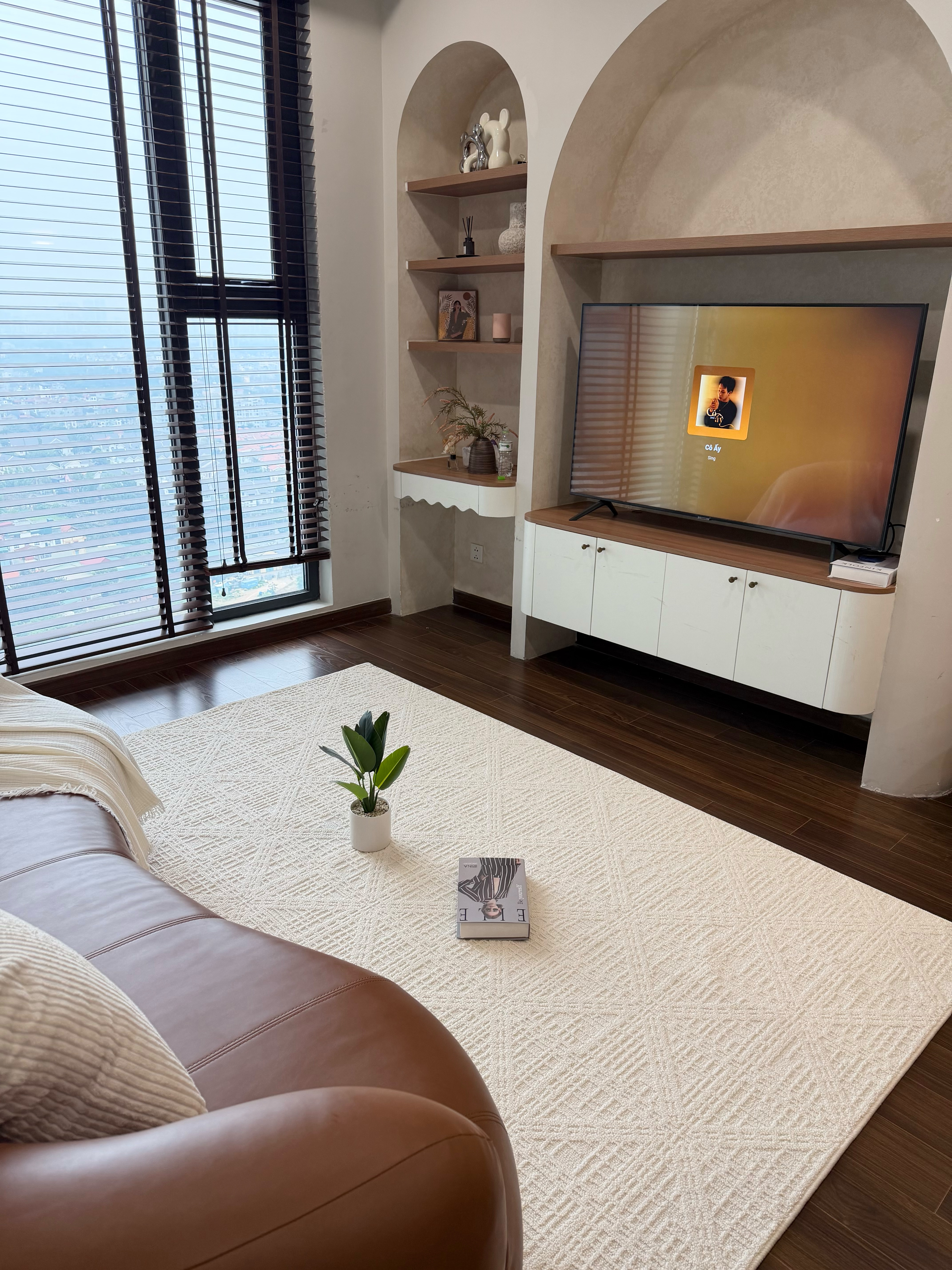 Thảm trải sàn phong cách hiện đại 