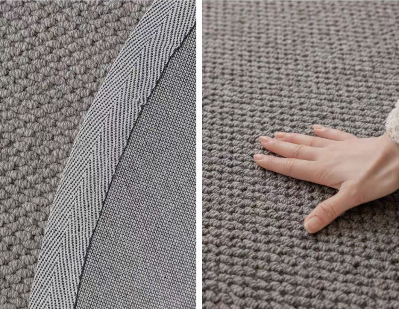 Thảm len lông cừu Vô Mộc Tròn