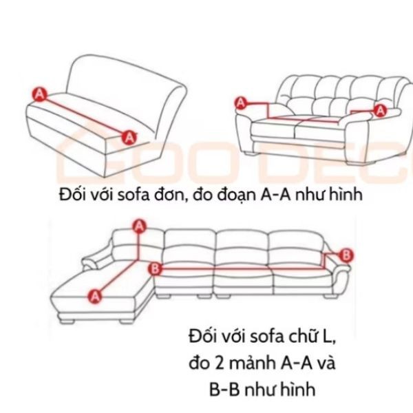 Khăn Bọc Ghế Sofa (Bọc Toàn Phần)